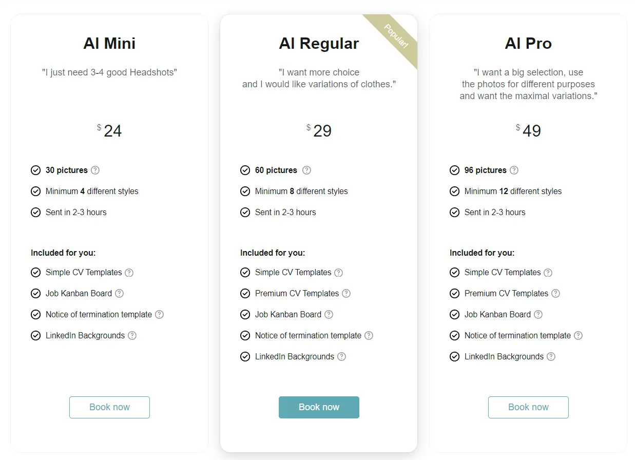 Profile Bakery pricing